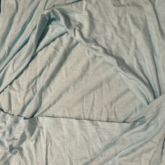 Wasabi & Mint Turquoise Back Cut Out Shirt  4263 NWT Boutique - Picture 10 of 13